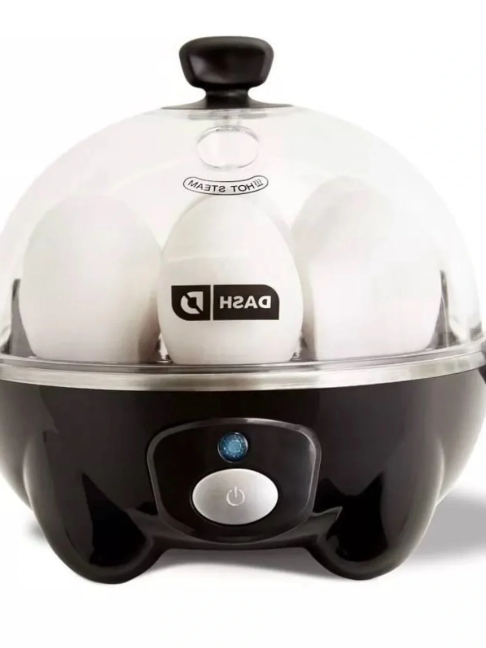 Dash Electric Egg Cooker - Black & Clear